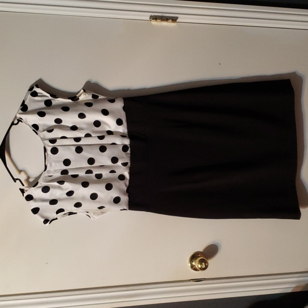 Pinup rockabilly polka dot dress